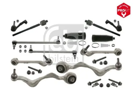 Комплект передніх важелів передн BMW 1 (E81), 1 (E82), 1 (E87), 1 (E88), 3 (E90), 3 (E91), 3 (E92), 3 (E93), X1 (E84) 1.6-4.4 06.04-06.15 FEBI 46285 (фото 1)