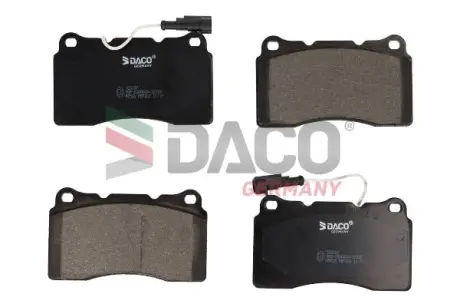 Колодки гальмівні (передні) Alfa Romeo 159/166/Spider 98-11 (Brembo) DACO 320107
