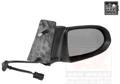 Дзеркало зовнішнє VAN WEZEL 3790806