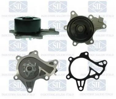 Насос охолоджуючої рідини SUBARU TREZIA, TOYOTA AURIS, COROLLA, URBAN CRUISER, VERSO S, YARIS 1.4D 08.05- SIL SALERI SIL PA1562