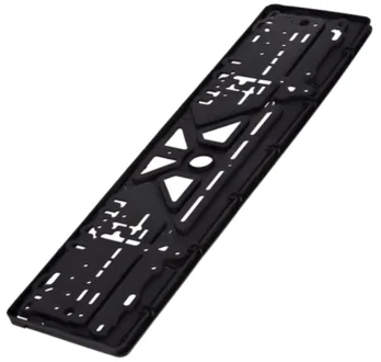 Автомобiльна рамка пiд номер Штурмовик, чорна РНШ-14050 VITOL 00000052969