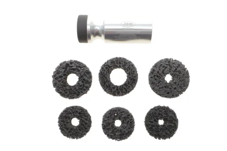 Набір кругів шліфувальних для очистки маточини колеса 6 од. JBM 54749