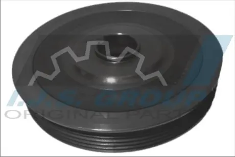 Шків колінвалу Citroen С3/С4/С5/Peugeot 206/307/407 1.4/1.6HDI 04-/Ford Focus 1.6TDCi 03-12 (6PK) IJS GROUP 17-1020 (фото 1)