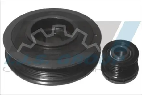Шків колінвалу + шків генератора Opel Astra G/Vectra B 2.0/2.2 CDTI (6PK) IJS GROUP 17-1030KIT