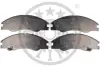Гальмівні колодки дискові OPTIMAL BP-12260 (фото 1)