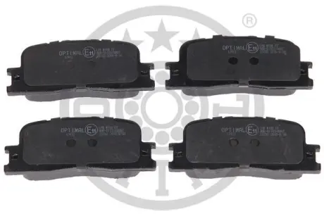 Гальмівні колодки дискові OPTIMAL BP-12412