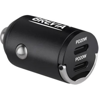 USB зарядка в авто Brevia ePower NanoMetal BREVIA HALOGEN 46040DCMB