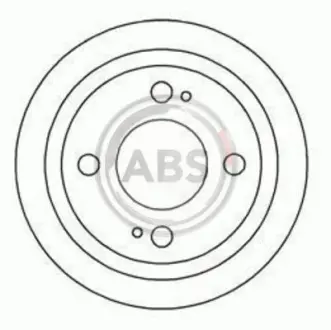 Гальмівний барабан A.B.S. A.B.S. 2345S