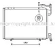 FORD Радіатор кондиціонера (конденсатор) B-MAX 1.0 12-, FIESTA VI 1.0 12-, TRANSIT COURIER B460 1.0 14- AVA FD5592 (фото 1)