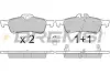 Гальмівні колодки зад. Toyota Yaris 05- (TEVES) BREMSI BP3320 (фото 1)