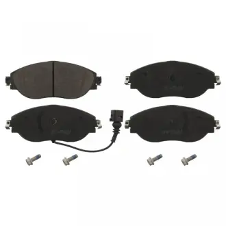 Комплект гальмівних колодок передн, AUDI A3, SEAT ALHAMBRA, LEON, LEON SC, LEON ST, TARRACO, SKODA OCTAVIA III, SUPERB II, SUPERB III, VW ARTEON, ARTEON SHOOTING BRAKE, CC B7 1.4-3.6 02.08- BLUE PRINT ADV184244