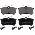 Комплект гальмівних колодок задн, FORD FIESTA, FIESTA V, FIESTA VI, FOCUS I, FOCUS I/KOMBI, PUMA, FORD USA FOCUS, FOCUS ZX3, FOCUS ZX5 1.0-2.0 08.98-04.17 BLUE PRINT ADF124216 (фото 1)