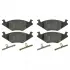 Комплект гальмівних колодок передн, SEAT CORDOBA, CORDOBA VARIO, IBIZA II, VW GOLF II, JETTA II 1.0-1.9D 08.83-12.02 BLUE PRINT ADV184275 (фото 1)