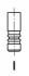 Випускний клапан (40x8x191,6мм) RVI, VOLVO RVI KERAX, MAGNUM, VOLVO FH, FM, FMX D13A360-DXi13 09.05- FRECCIA R6588BMCR (фото 1)