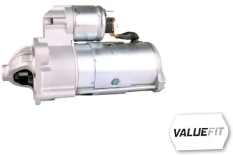 Стартер (12В, 2кВт) HYUNDAI H-1, H-1 / STAREX, H100, KIA K2500, PREGIO 2.5D 08.95- HELLA 8EA012527601