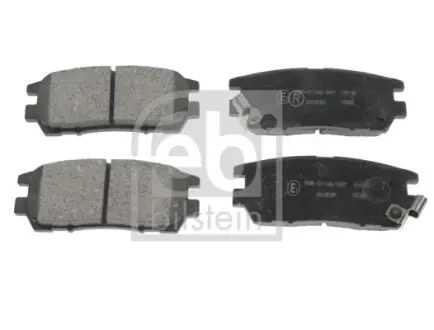 Комплект гальмівних колодок задн, MITSUBISHI 3000 GT, ECLIPSE II, ECLIPSE III, ECLIPSE IV, GALANT IX, GALANT VII, GALANT VIII, MAGNA, PAJERO II, PAJERO PININ I, SANTAMO 1.8-3.8 06.87- FEBI 170239
