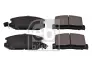 Комплект гальмівних колодок задн, LEXUS ES, TOYOTA AVENSIS, CAMRY, CARINA V, COROLLA, MR2 II, MR2 III 1.4-3.0 03.88- FEBI 116383 (фото 1)