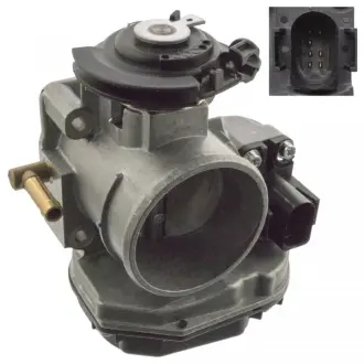 Повітряна заслінка AUDI A3, SKODA OCTAVIA I, VW BORA, BORA I, GOLF IV 1.8 12.96-12.10 FEBI 107031