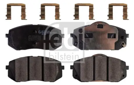 Комплект гальмівних колодок передн, KIA SOUL II, XCEED 1.6-2.0 02.14- FEBI 116410