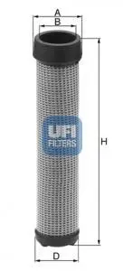 Фільтр повітряний UFI 27.551.00