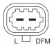 Генератор (14В, 70А, відновлений) OPEL CORSA D, CORSA D/HATCHBACK, MERIVA A 1.0-1.4LPG 07.04-08.14 BOSCH 0986083580 (фото 2)