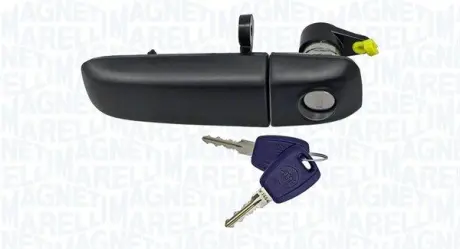 Ручка дверей передн Лів (чорний) FIAT PANDA, PANDA/HATCHBACK 1.1-1.4CNG 09.03- MAGNETI MARELLI 350105011800