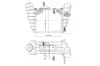 Інтеркулер SEAT CORDOBA, IBIZA III, SKODA FABIA I, FABIA I PRAKTIK, VW POLO 1.9D 01.00-11.09 NRF 309073 (фото 1)