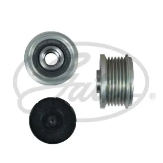 Шків генератора CITROEN BERLINGO, BERLINGO MULTISPACE, BERLINGO/MINIVAN, C4 GRAND PICASSO I, C4 PICASSO I, C5 II, C5 III, C6, C8, JUMPY II, FIAT ULYSSE, PEUGEOT 308, 308 I 1.6D/2.0D/2.2D 02.00- GATES OAP7283