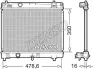 Радіатор двигуна (мкпп) DAIHATSU CHARADE VIII, TOYOTA YARIS, YARIS / VIOS 1.0-1.33 04.02- DENSO DRM50103 (фото 1)