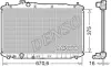 Радіатор двигуна (мкпп) HONDA CIVIC VIII 1.4/1.8 09.05-02.12 DENSO DRM40105 (фото 1)