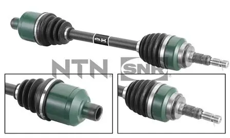 Привідний вал передн Прав 667/691мм OPEL ASTRA G, ASTRA G CLASSIC, ZAFIRA A 1.6-2.0 04.99-07.09 SNR NTN-SNR DK53014