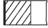 82,75 (+0,25) 1,2-1,5-2 Комплект поршньових кілець AUDI A1, A3, Q3, TT, SEAT ALHAMBRA, ALTEA, ALTEA XL, LEON, TOLEDO III, SKODA OCTAVIA II, SUPERB II 1.8/2.0 09.04-07.18 AUDI, SEAT, SKODA, VW MAHLE MAHLE\KNECHT 02815N1 (фото 1)
