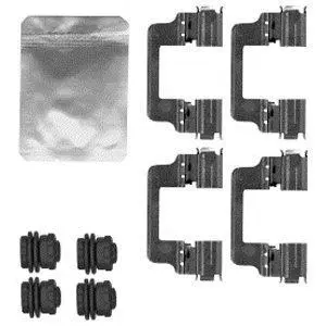 Монтажний набір гальмівних колодок задн LAND ROVER DEFENDER, DISCOVERY V, RANGE ROVER IV, RANGE ROVER SPORT II 2.0-5.0 08.12- DELPHI LX0591