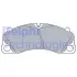 Комплект гальмівних колодок передн, PORSCHE 911, 911 TARGA 3.0/3.8/4.0 09.13-12.20 DELPHI LP3570 (фото 1)