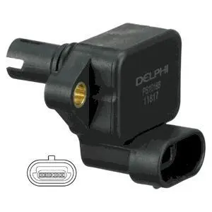 Датчик тиску у впускному колекторі (4 pin) FORD FIESTA IV 1.25 08.95-01.02 DELPHI PS10188