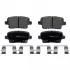 Комплект гальмівних колодок задн, OPEL INSIGNIA B, INSIGNIA B COUNTRY, INSIGNIA B GRAND SPORT 1.5-2.0D 03.17- BLUE PRINT ADW194215 (фото 1)