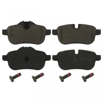Комплект гальмівних колодок задн, BMW Z4 (E85), Z4 (E89) 2.0/2.5/3.0 12.02-08.16 BLUE PRINT ADB114236