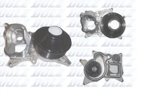 Насос охолоджуючої рідини BMW 3 (F30, F80), 3 (F31), 3 GRAN TURISMO (F34), 4 (F32, F82), 4 (F33, F83), 4 GRAN COUPE (F36), 5 (F10), 5 (F11), 5 GRAN TURISMO (F07), 6 (F12), 6 (F13) 3.0D 02.08- DOLZ B251