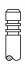 Випускний клапан (32,4x5,98x119,9) IVECO DAILY III, DAILY IV, DAILY V, DAILY VI, MASSIF, CITROEN JUMPER II, FIAT DUCATO, PEUGEOT BOXER, MITSUBISHI CANTER (FB7, FB8, FE7, FE8) VII 3.0CNG/3.0D 07.99- AE V98043 (фото 1)