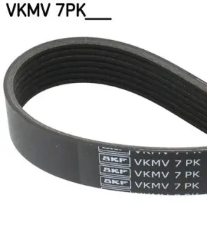 Поліклиновий ремінь (7PK1675) FIAT TALENTO, NISSAN NV300, NV400, QASHQAI II, X-TRAIL III, OPEL MOVANO B, VIVARO B, RENAULT ESPACE V, GRAND SCENIC IV, KADJAR, KOLEOS II, MASTER III 1.6D-2.3D 02.10- SKF VKMV7PK1675