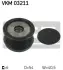 Шків генератора ALFA ROMEO GIULIETTA, GIULIETTA/HATCHBACK, FIAT 500L, 500X, BRAVO II, CROMA, TIPO, JEEP COMPASS, RENEGADE, LANCIA DELTA III, SUZUKI SX4 S-CROSS, VITARA 1.3-2.0D 06.05- SKF VKM03211 (фото 1)