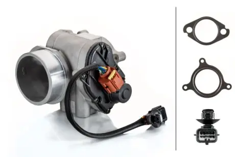 Клапан EGR NISSAN INTERSTAR, PRIMASTAR, OPEL MOVANO A, VIVARO A, RENAULT ESPACE IV, MASTER II, TRAFIC II, VEL SATIS 2.2D/2.5D 03.01- HELLA 6NU010171941