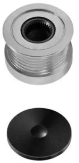 Шків генератора VOLVO C30, S40 II, V50, FORD C-MAX, FOCUS C-MAX, FOCUS II, GALAXY II, MONDEO III, S-MAX 1.6-2.5 10.00-06.15 HELLA 9XU358038471