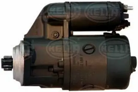 Стартер (12В, 0,7кВт) PORSCHE 914, VW GARBUS, TRANSPORTER T2, TRANSPORTER T3 1.3-2.0 07.64-04.86 HELLA 8EA011611181 (фото 1)