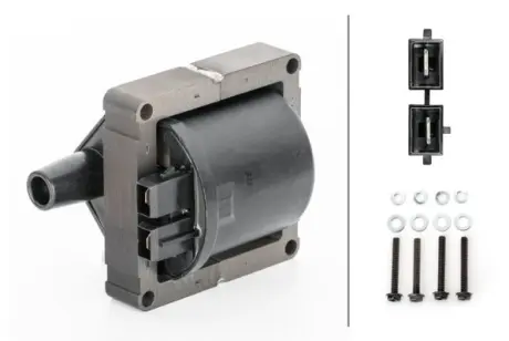 Котушка запалювання TOYOTA 4 RUNNER II, HILUX V, LAND CRUISER 2.4 12.88-07.97 HELLA 5DA230035211