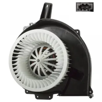 Вентилятор салону AUDI A1, A2, SEAT CORDOBA, IBIZA III, IBIZA IV, IBIZA IV SC, IBIZA IV ST, IBIZA IV/HATCHBACK, TOLEDO IV, SKODA FABIA I, FABIA I PRAKTIK, FABIA II, FABIA III 1.0-2.0D 08.99-12.22 FEBI 106285