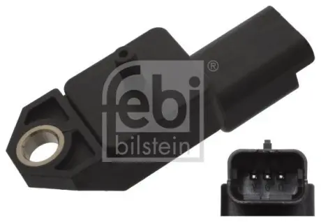 Датчик тиску у впускному колекторі (3 pin) CITROEN C1, C2, C2 ENTERPRISE, C3 I, C3 II, C3 PLURIEL, C5 I, C5 II, C5 I/KOMBI, C8, EVASION, JUMPY I, NEMO, NEMO/MINIVAN, XANTIA 1.4D/2.0D/2.2D 06.98- FEBI 45935