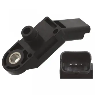 Датчик тиску у впускному колекторі (3 pin) CITROEN BERLINGO, BERLINGO/MINIVAN, C5 I, C8, EVASION, JUMPY I, SAXO, XANTIA, XM, XSARA, XSARA PICASSO, XSARA/HATCHBACK, XSARA/KOMBI 1.1-3.0 04.93- FEBI 45923