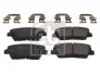 Комплект гальмівних колодок задн, HYUNDAI EQUUS / CENTENNIAL, GENESIS, GRAND SANTA FÉ, SANTA FÉ II, SANTA FÉ III, SANTA FÉ III/SUV, SANTA FÉ II/SUV, KIA QUORIS I, SORENTO II 2.0-5.0 03.06- FEBI 116284 (фото 1)