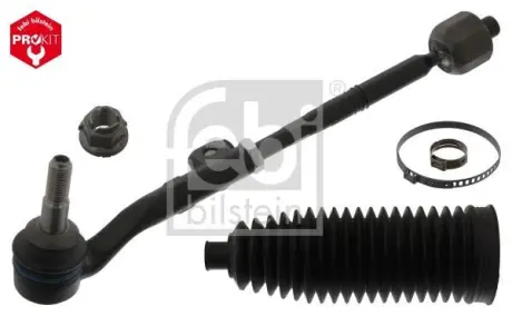 Рульова тяга(з наконечником) Лів (dł.335mm кришка, смуги) BMW 1 (F20), 1 (F21), 2 (F22, F87), 2 (F23), 3 (F30, F80), 3 (F31), 3 GRAN TURISMO (F34), 4 (F32, F82), 4 (F33, F83) 2.0-3.0D 01.12- FEBI 44717
